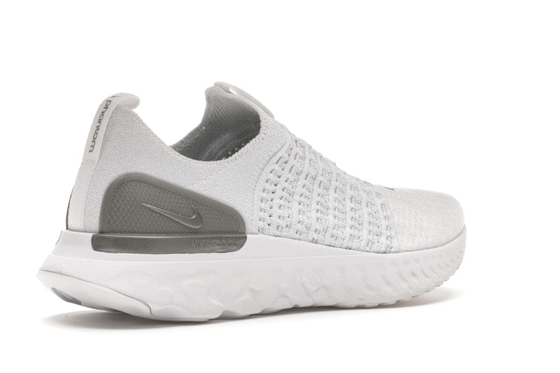 Nike React Phantom Run Flyknit 2 White Pure Platinum (Women's)