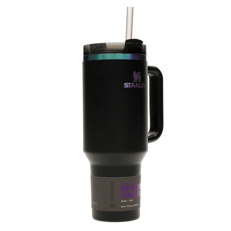 Stanley The Black Chroma Collection Flowstate Quencher 40oz Tumbler Black Chroma