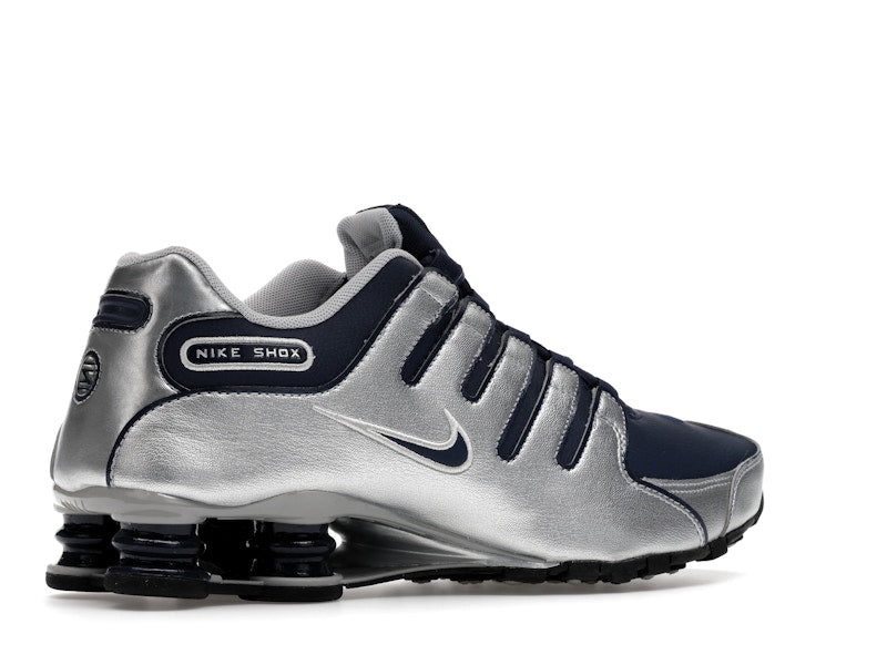 Nike Shox NZ Midnight Navy Metallic Silver