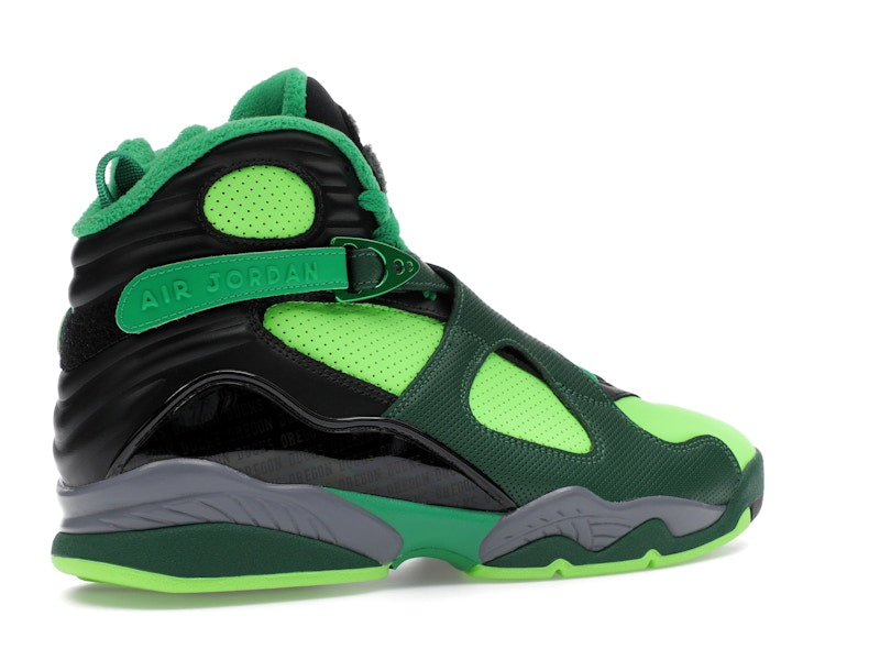 Jordan 8 Retro University of Oregon PE Gorge Green