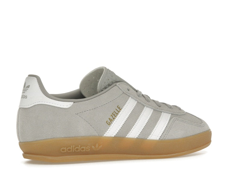 adidas Gazelle Indoor Grey Cloud White Gold Metallic
