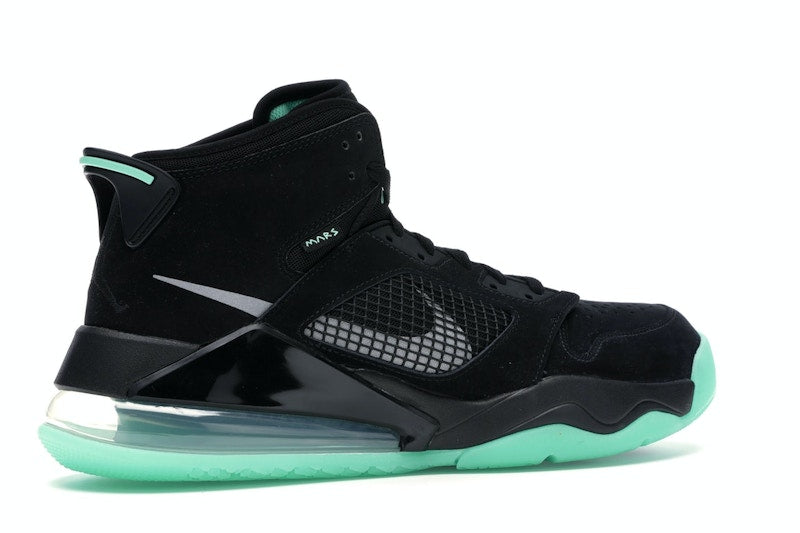 Jordan Mars 270 Black Green Glow