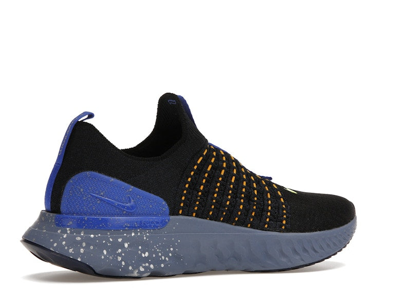 Nike React Phantom Run Flyknit 2 Black Hyper Royal