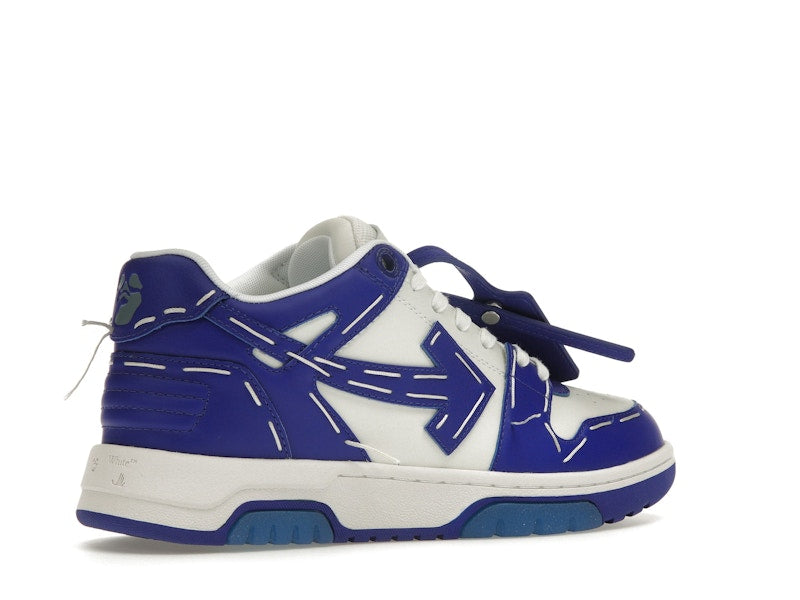 OFF-WHITE Out Of Office Sartorial Stitching White Dark Blue (Women's)