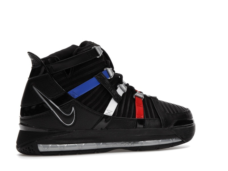 Nike LeBron 3 The Shop Black University Red (2022)