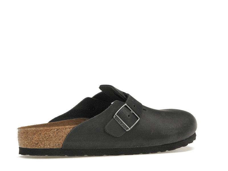 Birkenstock Boston Oiled Leather Black