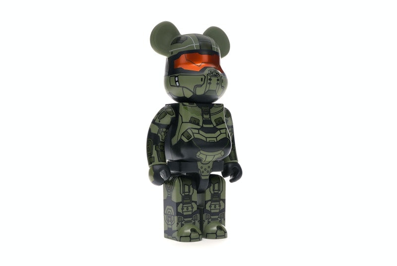 Bearbrick Halo Master Chief 400% Green