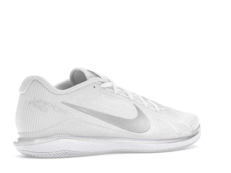 Nike Court Air Zoom Vapor Pro HC White Silver (Women's)