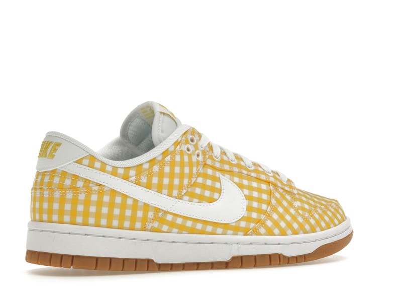 Nike Dunk Low Yellow Gingham (Women's)