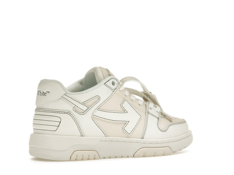 OFF-WHITE Out Of Office OOO Low Tops Cream White (Women's)