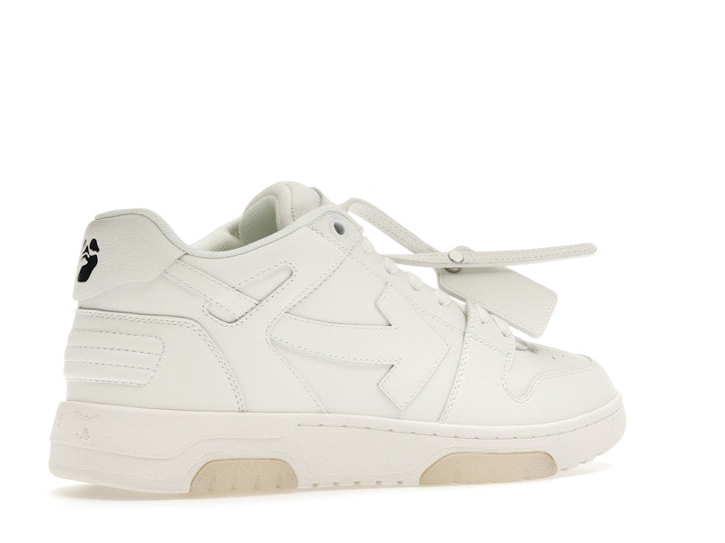 OFF-WHITE Out Of Office OOO Low Tops Triple White