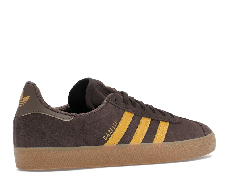 adidas Gazelle ADV Dark Brown Preloved Yellow