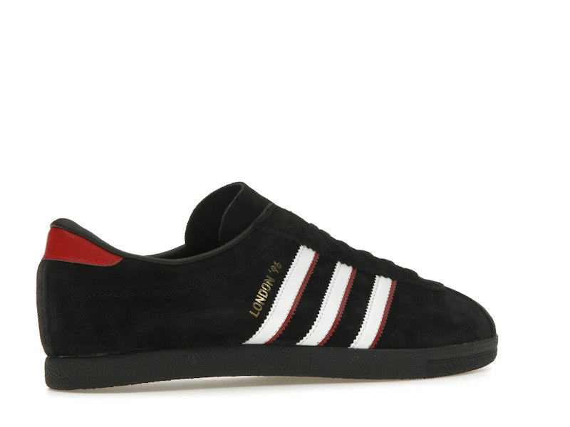 adidas London 96 Core Black Better Scarlet