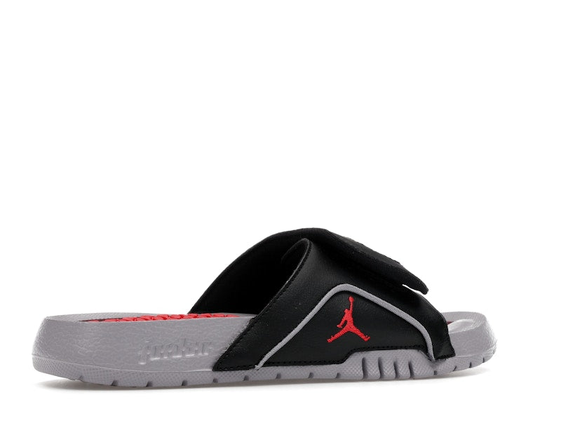 Jordan Hydro 4 Retro Black Cement Grey Fire Red (GS)