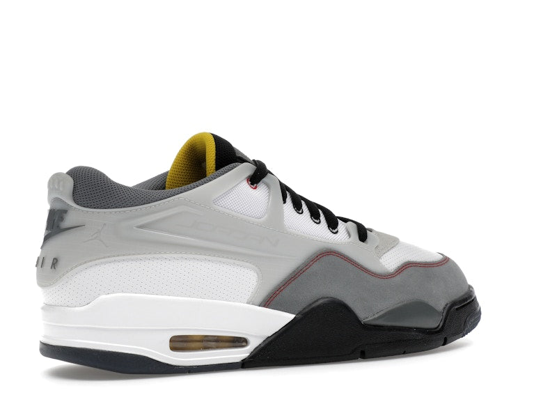 Jordan 4 RM Premium White Black Smoke Grey Fire Red