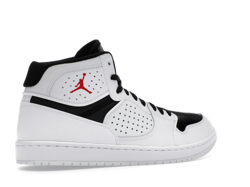 Jordan Access White Black University Red