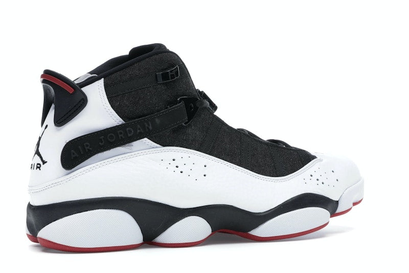 Jordan 6 Rings Black White Gym Red