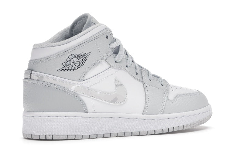 Jordan 1 Mid Grey Camo (GS)