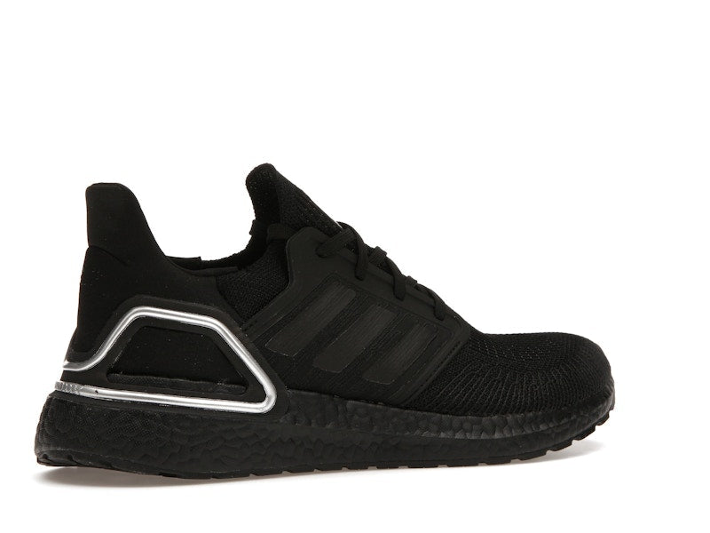 adidas Ultra Boost 20 Core Black Silver Metallic