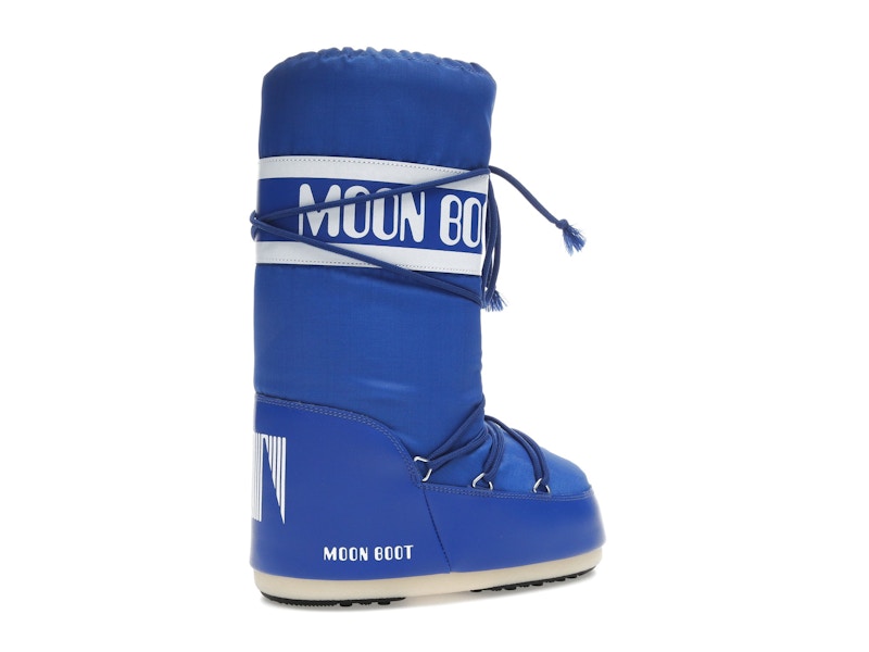 Moon Boot Icon Nylon Boot Electric Blue