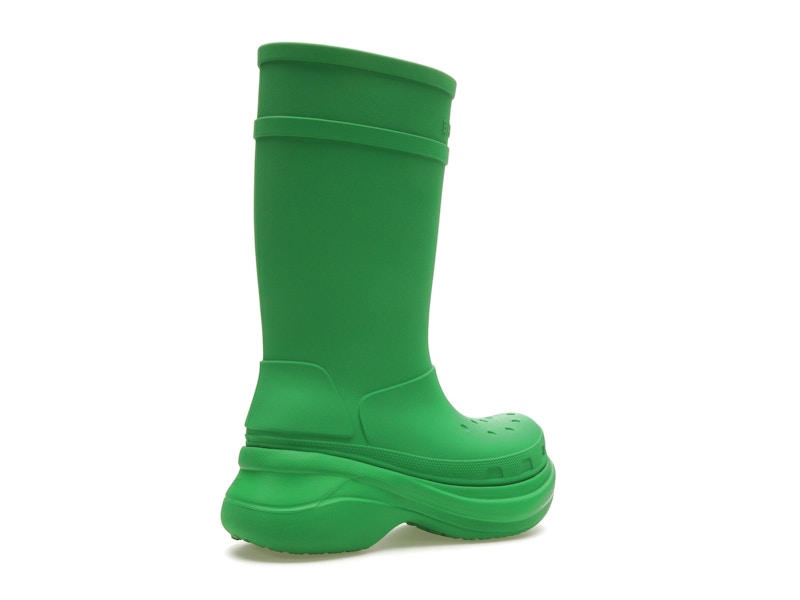 Balenciaga x Crocs Boot Bright Green