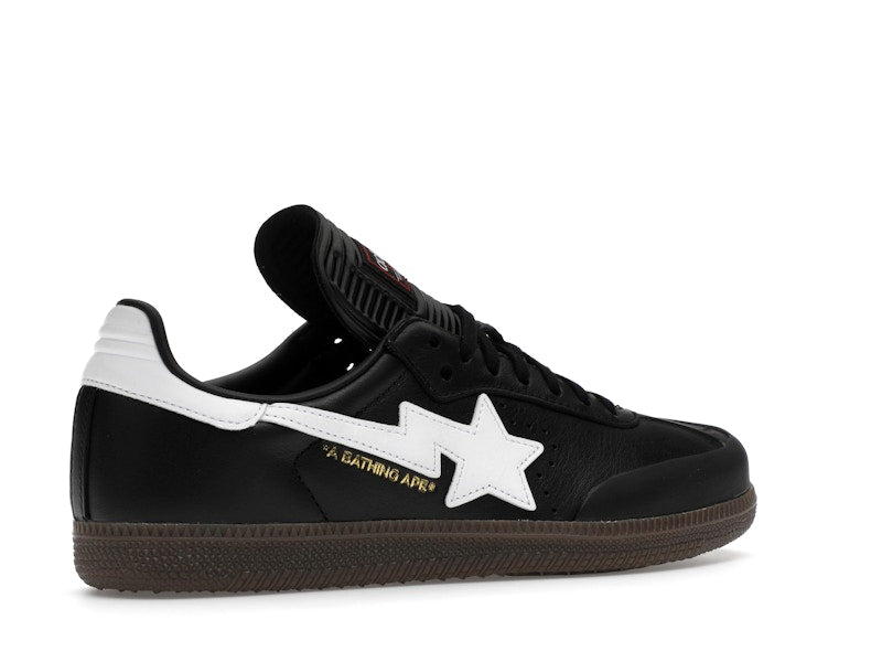 adidas Samba Bape Black White Gum