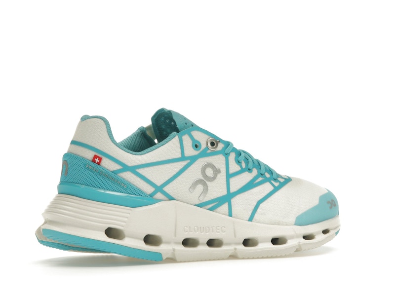 On Running Cloudnova Z5 White Cyan (Women's)