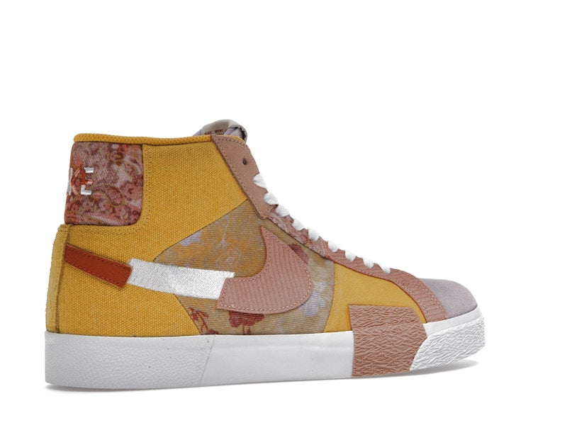 Nike SB Zoom Blazer Mid Premium Floral Paisley Sanded Gold