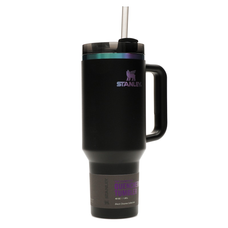 Stanley The Black Chroma Collection Flowstate Quencher 40oz Tumbler Black Chroma
