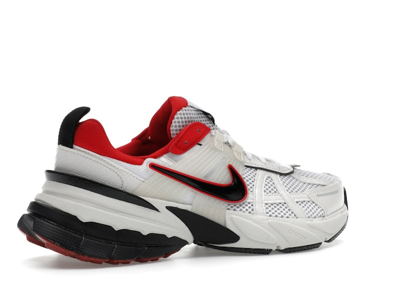 Nike V2K Run Metallic White University Red
