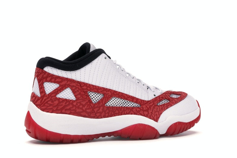 Jordan 11 Retro Low IE White Gym Red