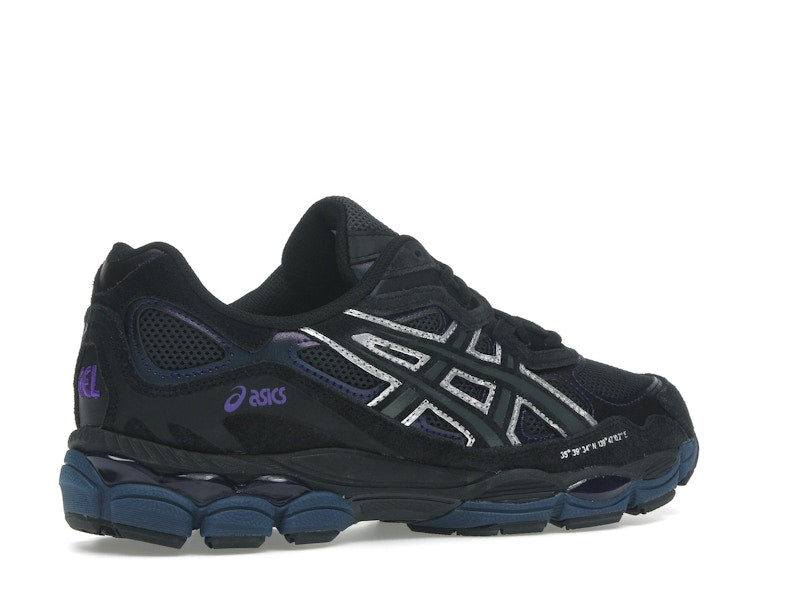 ASICS Gel-NYC Black Graphite Grey Purple