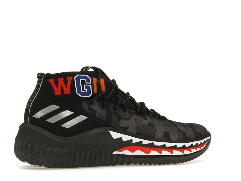adidas Dame 4 A Bathing Ape Black