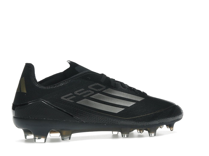 adidas F50 Pro FG Core Black Iron Metallic Gold Metallic