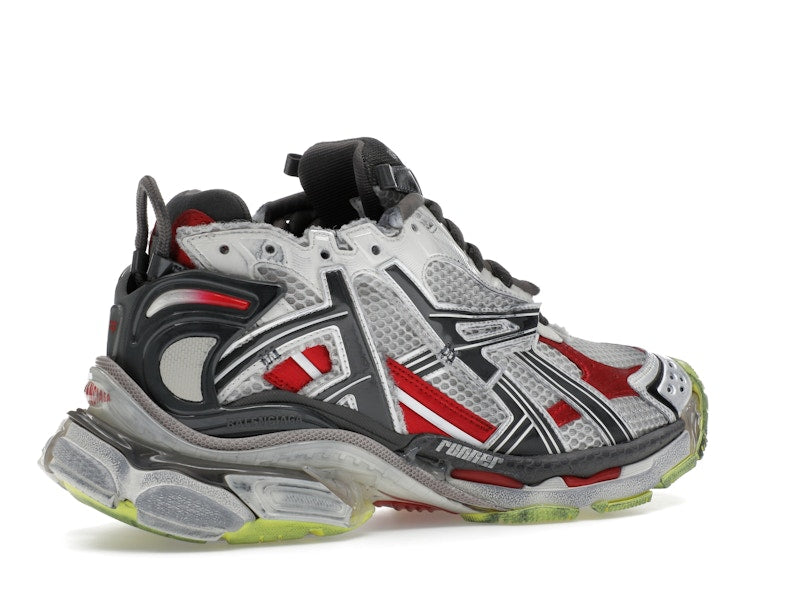 Balenciaga Runner Black White Red Neon Yellow