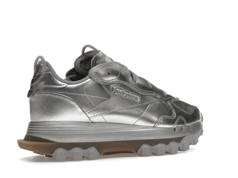 Reebok Classic Leather Cardi B Silver Metallic (Women's)