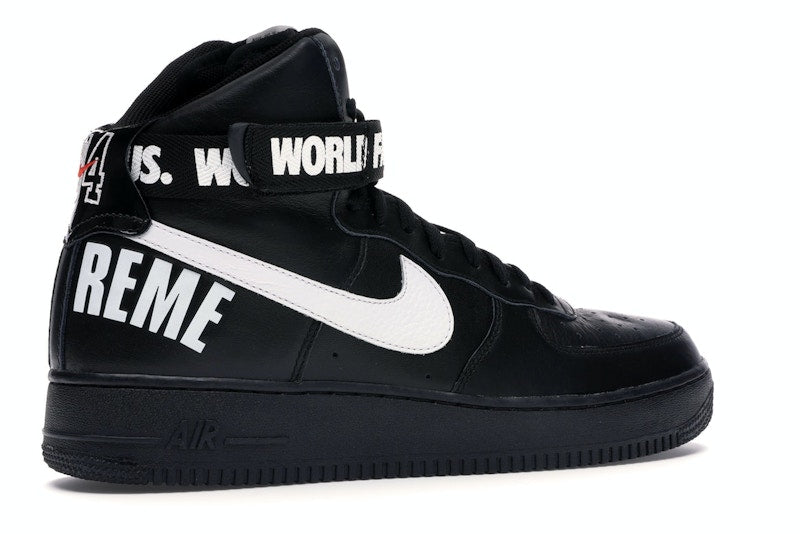 Nike Air Force 1 High Supreme World Famous Black