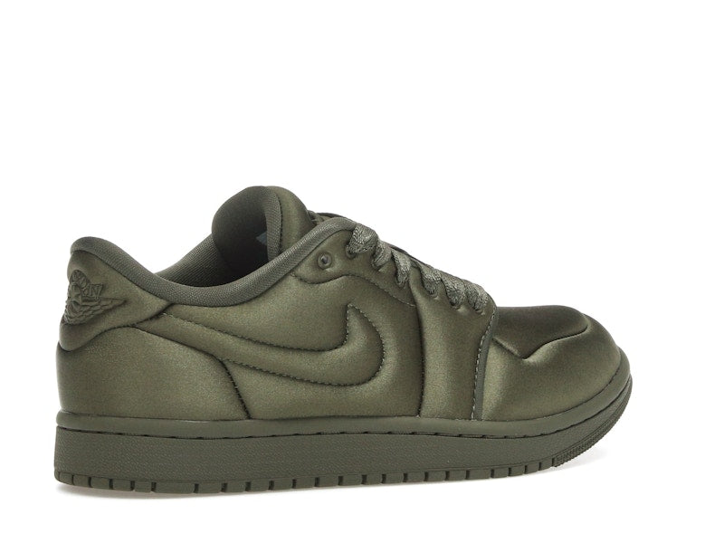 Jordan 1 Low Method of Make Satin Medium Olive (Women's)
