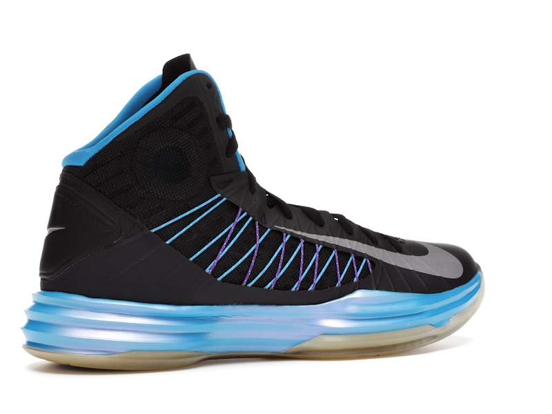 Nike Hyperdunk Plus Black Blue Glow