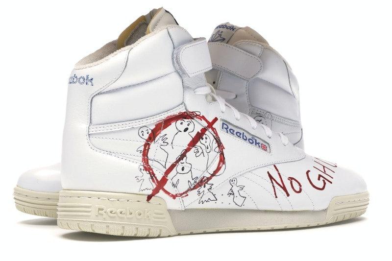 Reebok Ex-O-Fit Clean Hi Bait x Ghostbusters x Stranger Things Vintage