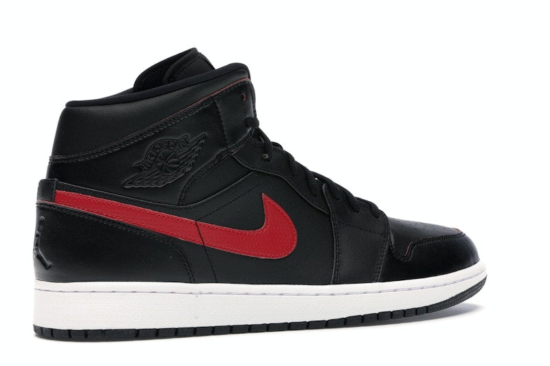 Jordan 1 Retro Mid Black Team Red