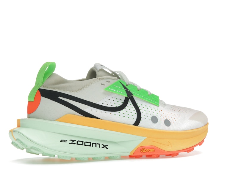 Nike ZoomX Zegama 2 Summit White Laser Orange Total Orange Black