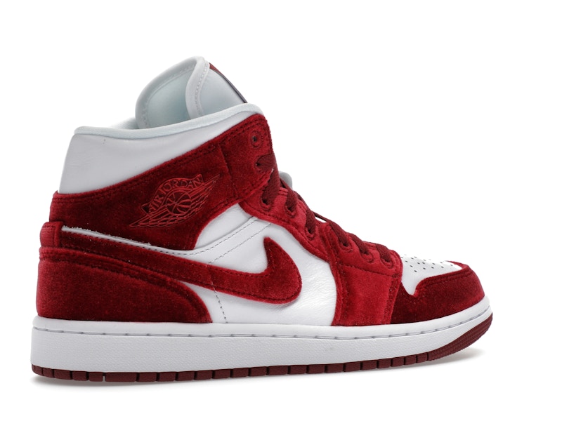 Jordan 1 Mid SE Red Velvet (Women's)