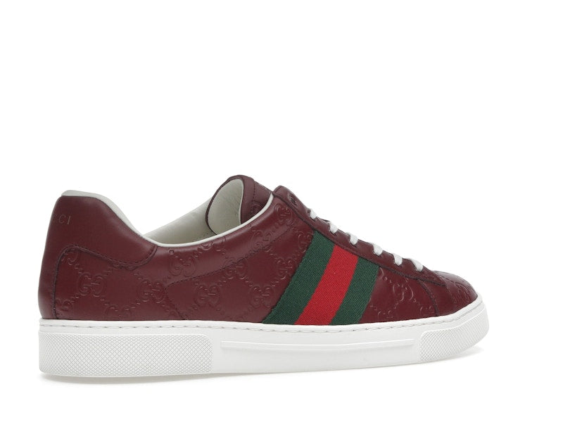 Gucci Ace Web Red Rosso Ancora