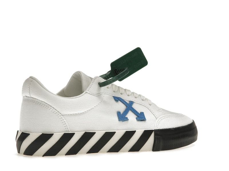 OFF-WHITE Low Vulcanized Canvas White Blue