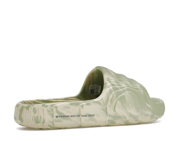 adidas Adilette 22 Slides Magic Lime St Desert Sand
