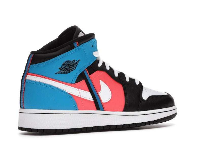 Jordan 1 Mid Tri Color Ribbons (GS)