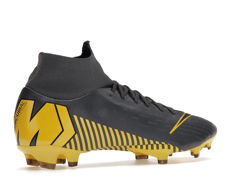 Nike Mercurial Superfly 6 Pro FG Grey Opti Yellow