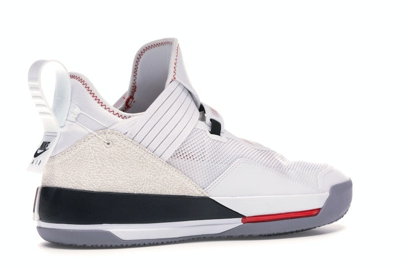 Jordan XXXIII SE White Gym Red Black
