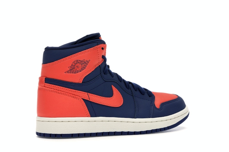 Jordan 1 Retro High Blue Void Turf Orange (Women's)